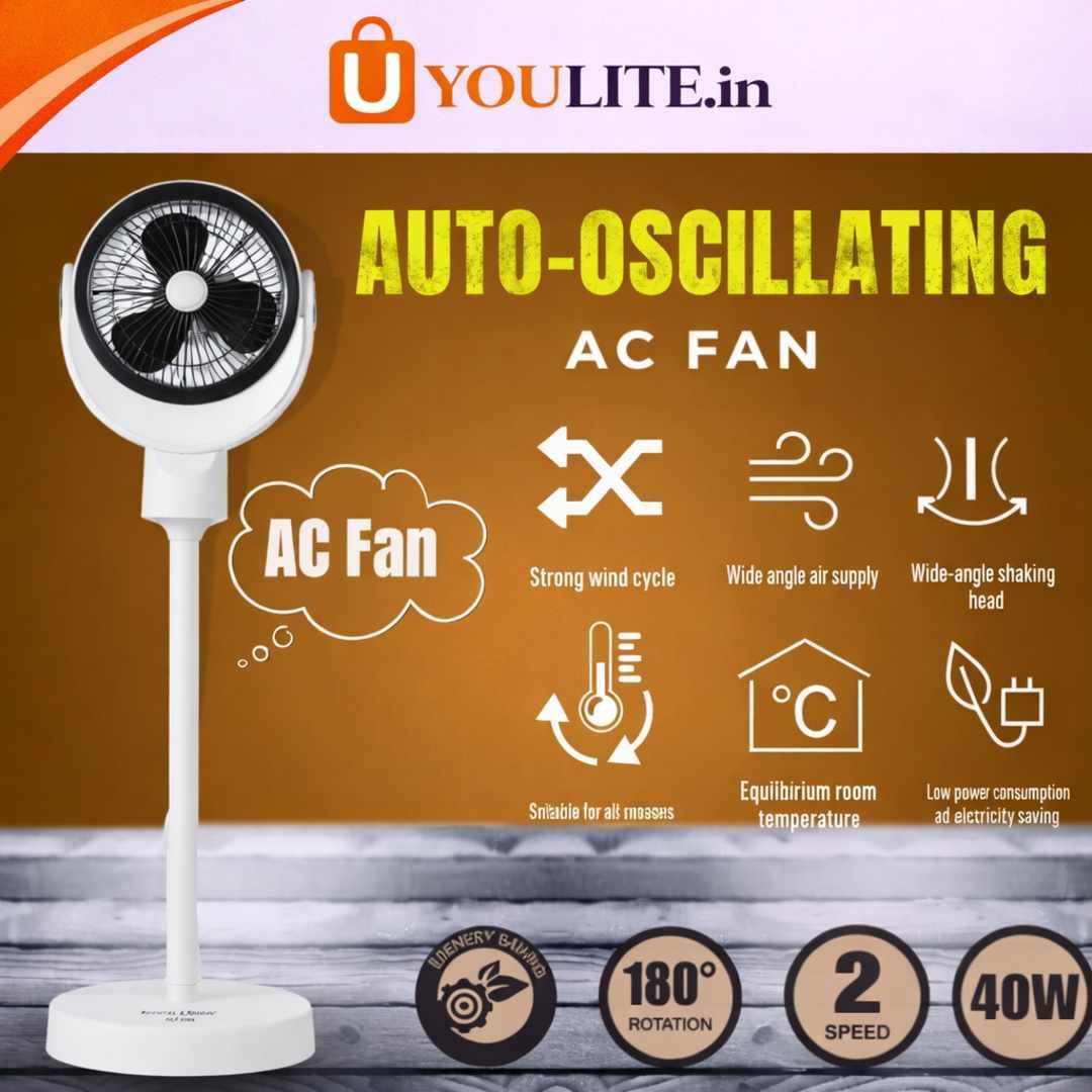 Auto Oscillating Ac Fan YO540 - Online Shopping Site In India: